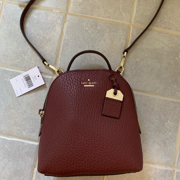 KATE SPADE MINI CADEN CARTER CHERRYWOOD BACKPACK - Picture 3 of 8